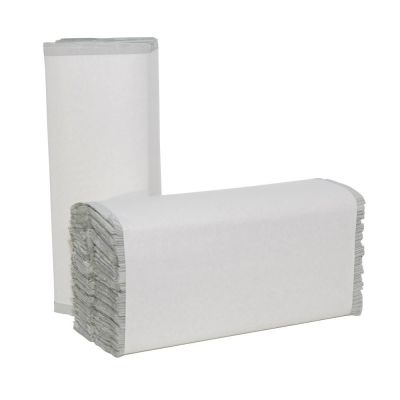 Handdoekje papier, c-fold, naturel, 1 laag