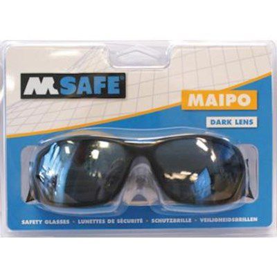 M-Safe Maipo veiligheidsbril in blisterverpakking