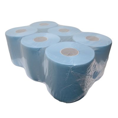 Midi papier blauw, 2 lagen Midi papier blauw, 2 lagen