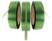 Strapping tape groen - PET Dikte 0.6 mm B 12.5 mm L 2500 m