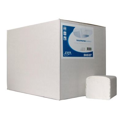 Toiletpapier bulkpack, tissue wit, 2 lagen