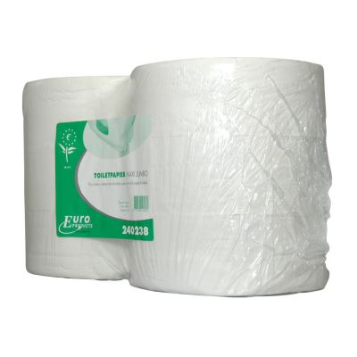Toiletpapier maxi jumbo, tissue wit, 2 lagen