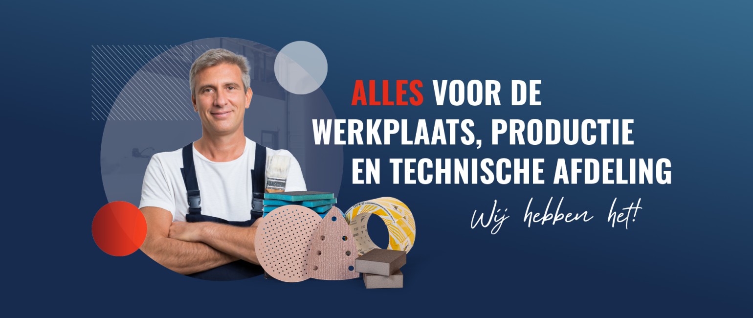 Alles voor de werkplaats Schuurmaterialen