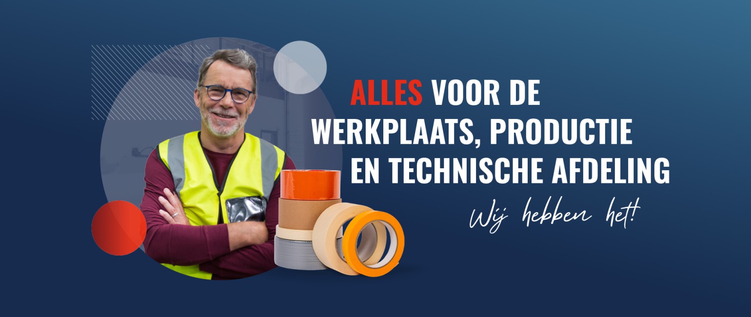 Alles voor de werkplaats Tapes